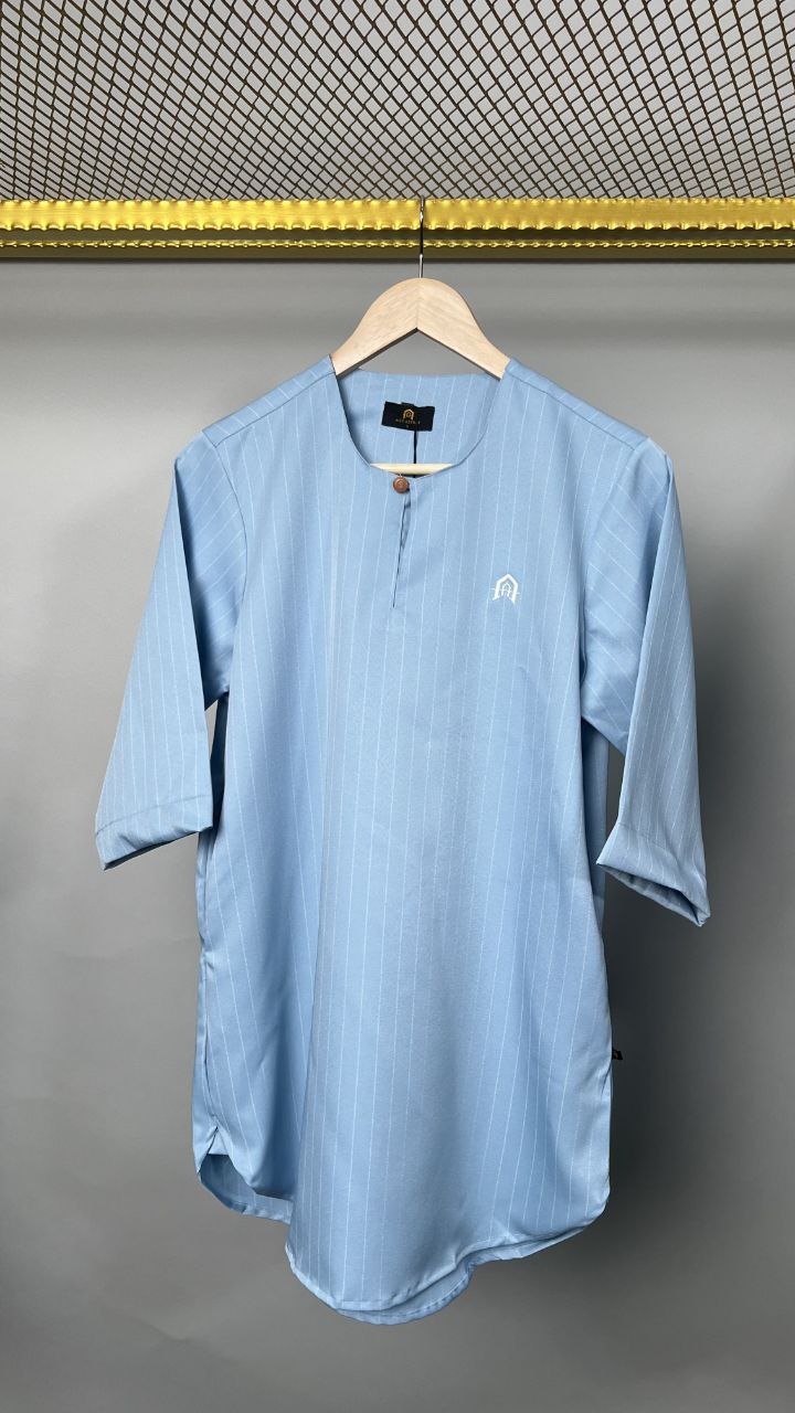 Kurta Nasz Plussize - Baby Blue