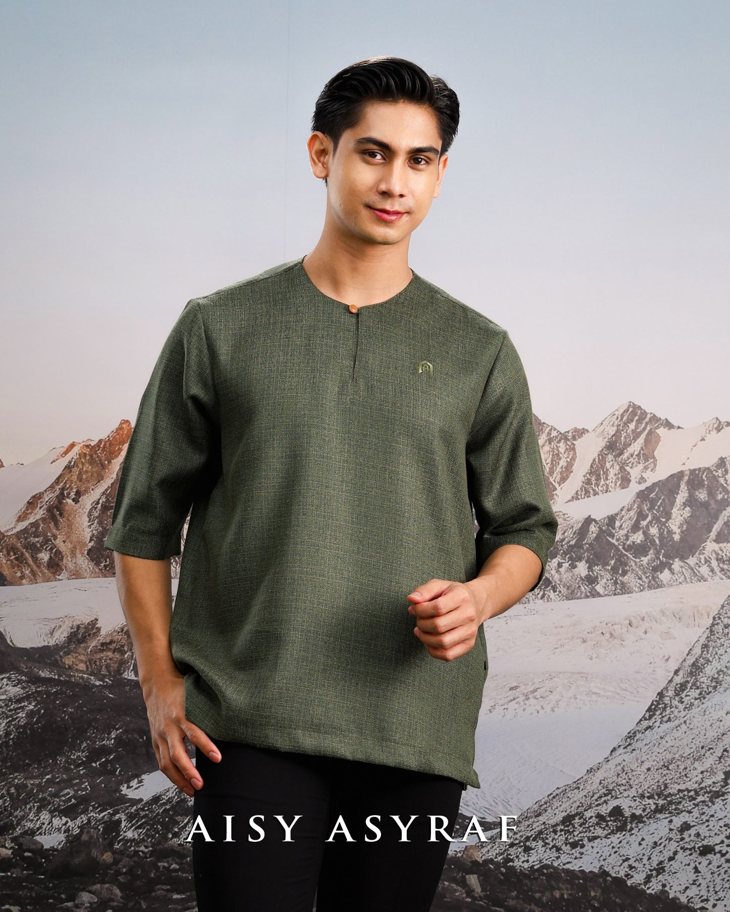 Kurta Khifnu - Army Green