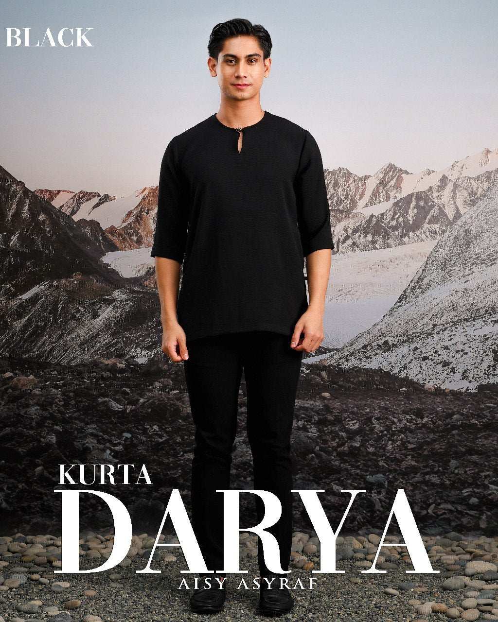 Kurta Darya - Black