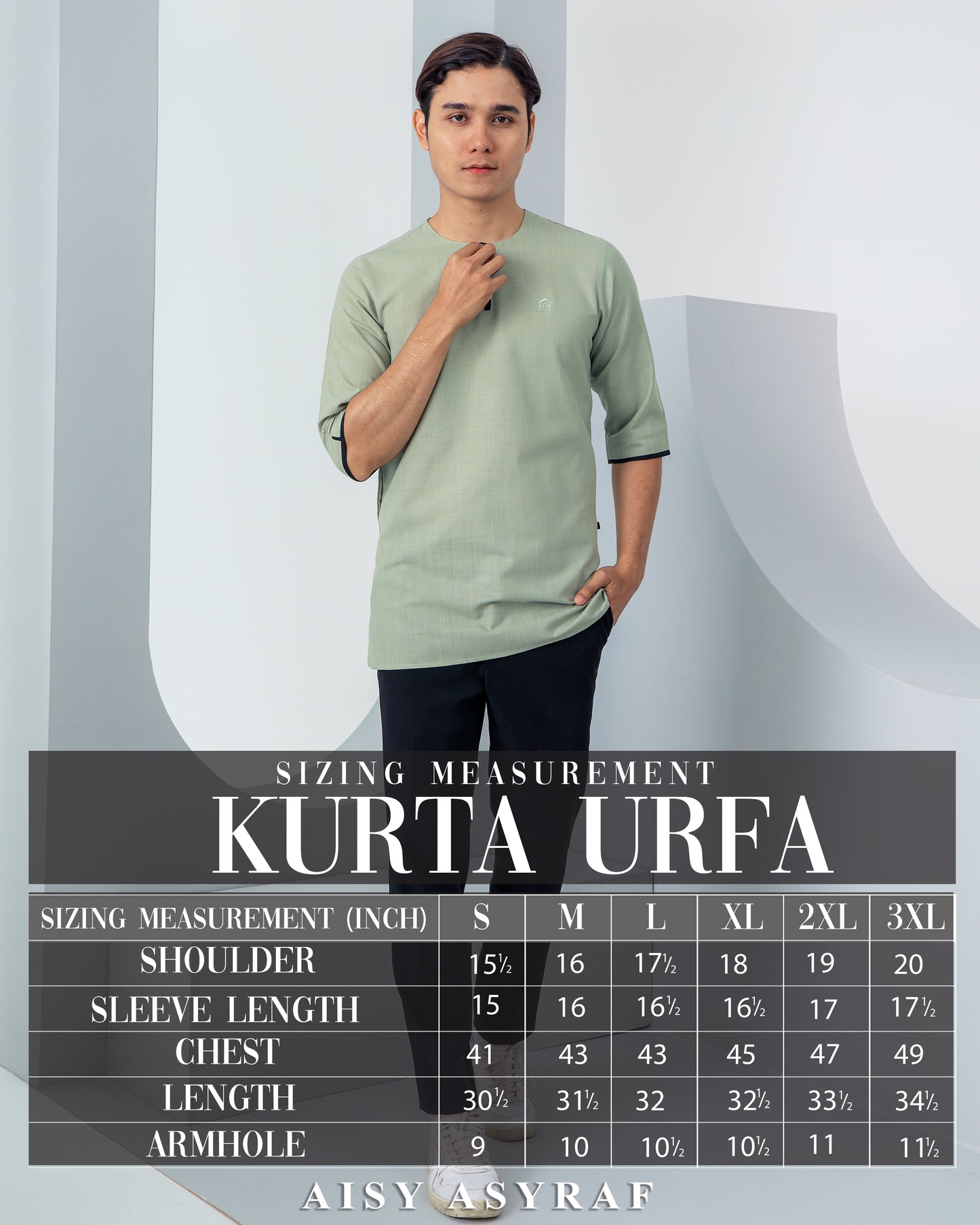 Kurta Urfa - Grey