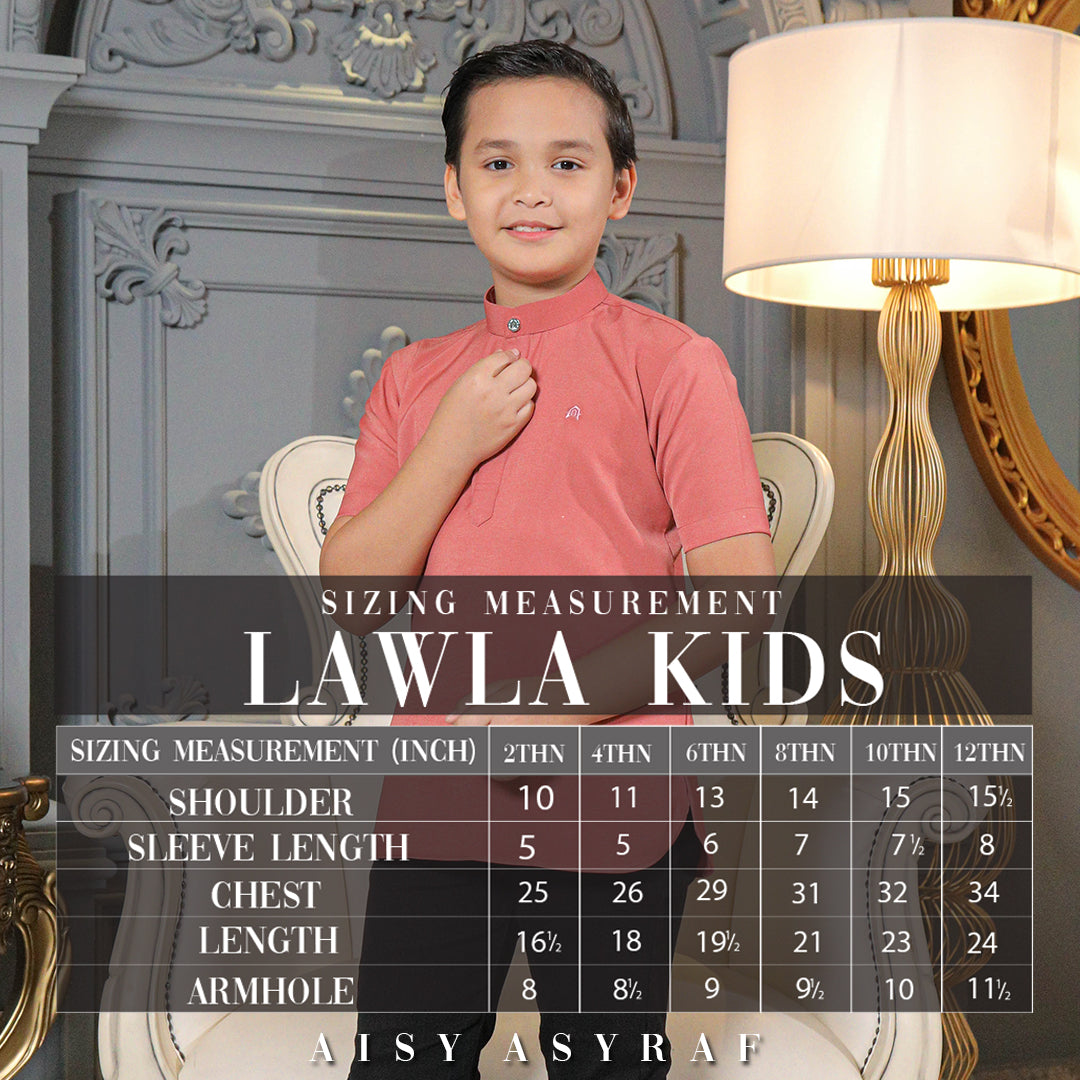 Kurta Lawla Kids - Rose Pink